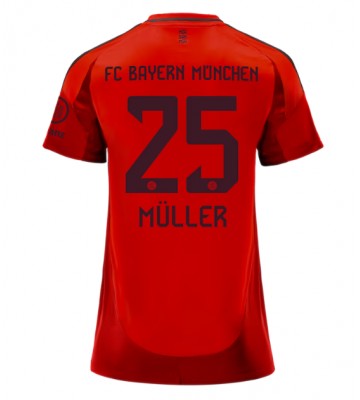 Bayern Munich Thomas Muller #25 Hemmatröja Dam 2024-25 Kortärmad